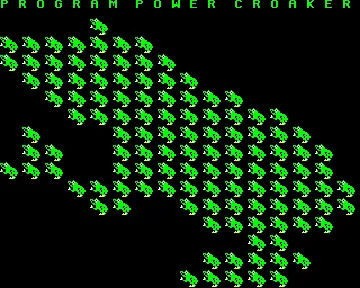 Croaker (1983)(Program Power)[a] screen shot title